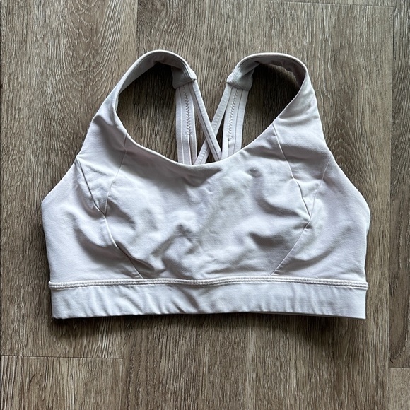 Lululemon Free To Be Elevated Sports Bra Light Pink DD Cup Size 8 - Picture 1 of 4